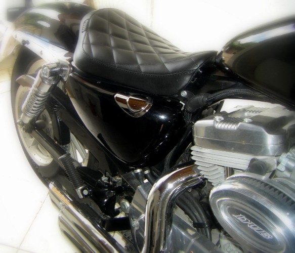sella harley davidson sportster diamond